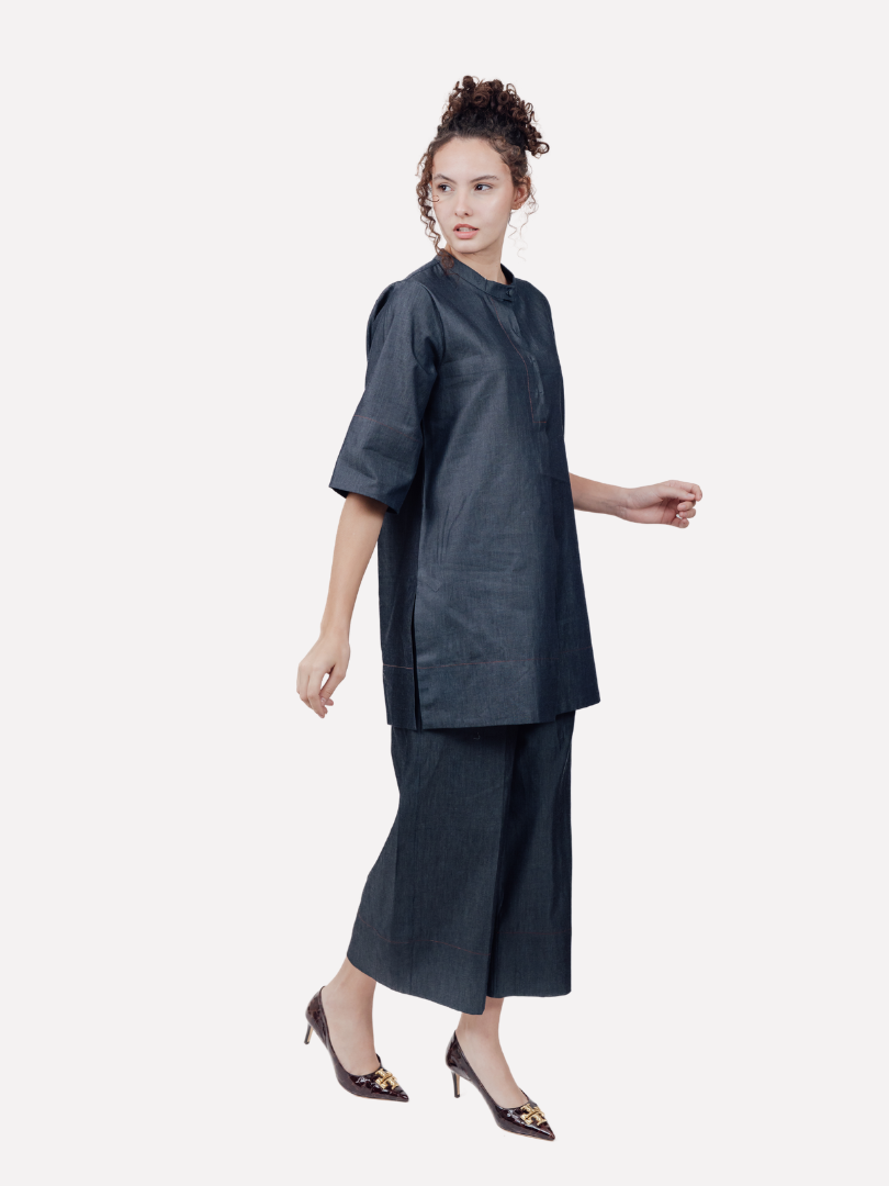 HORIZON DENIM CO-ORD SET