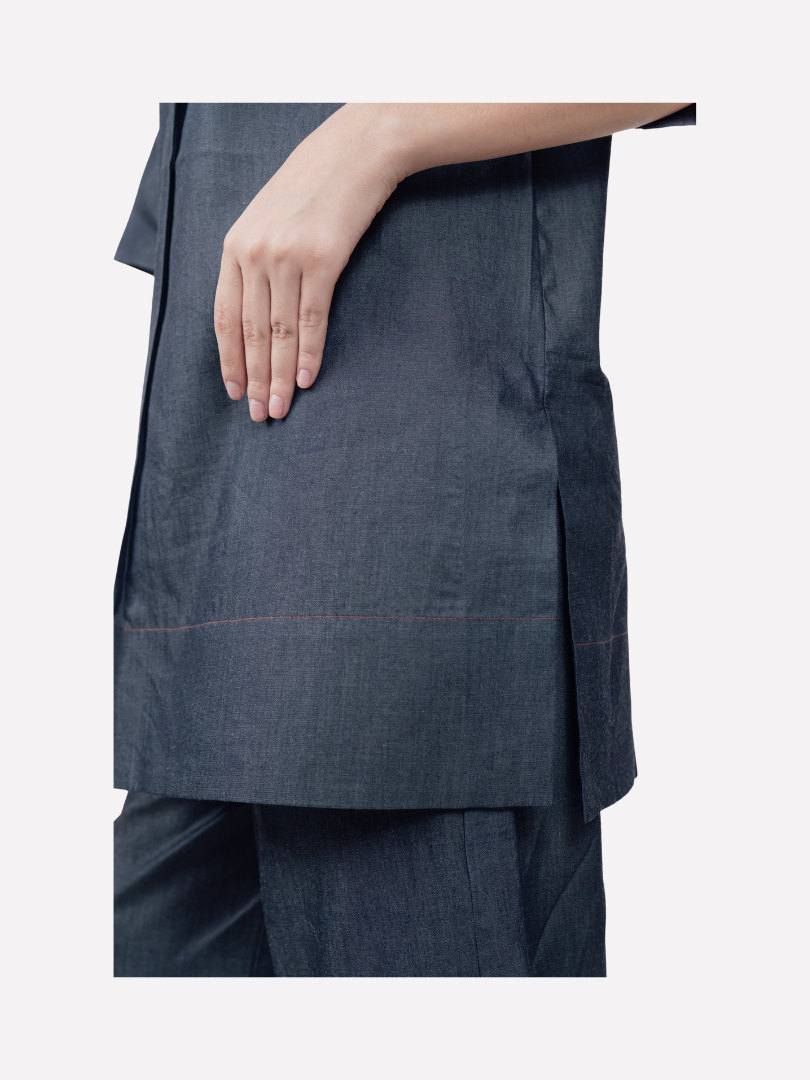 HORIZON DENIM CO-ORD SET