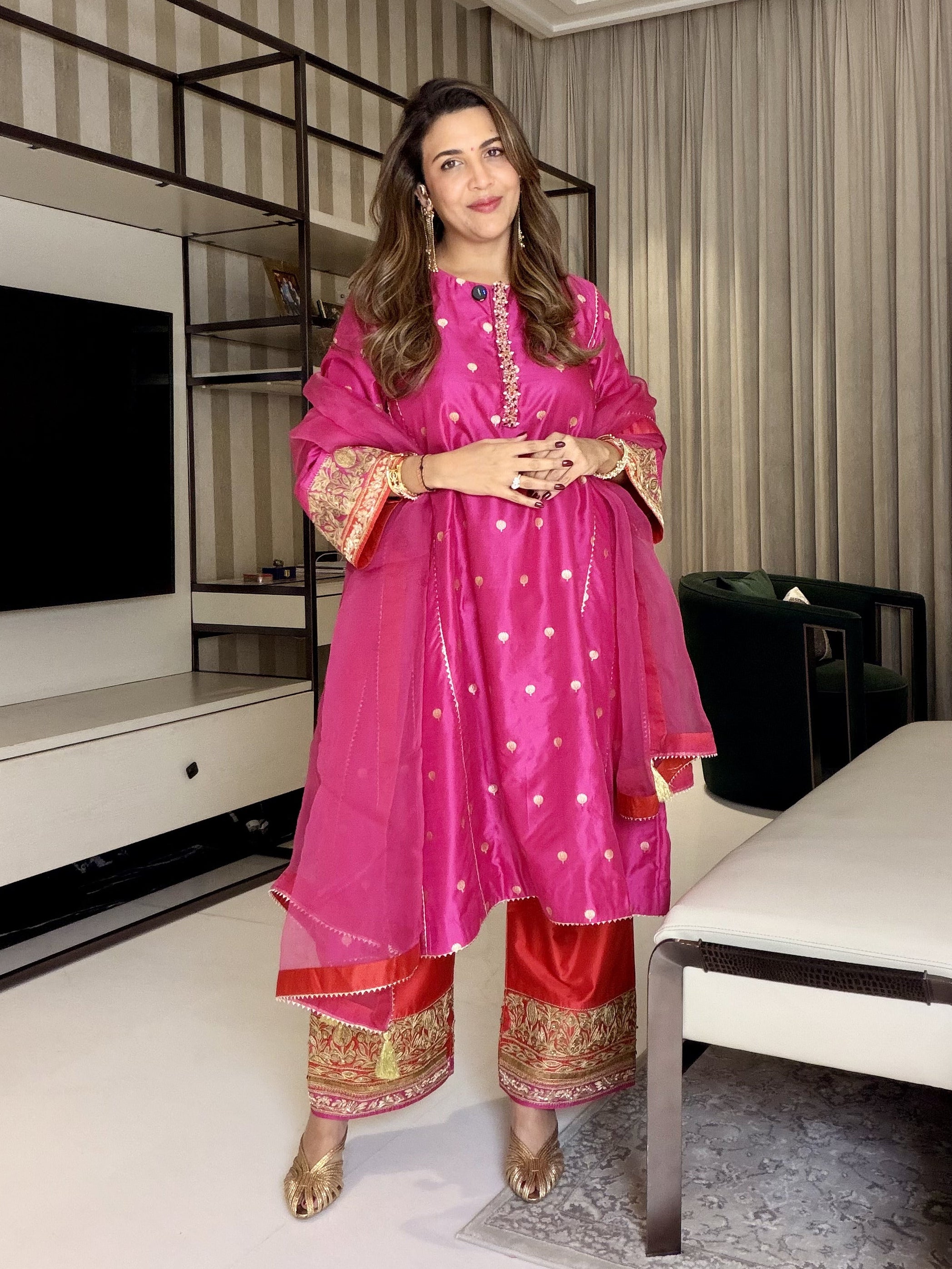 HARJEET IN RUHAANI CHOGHA SET