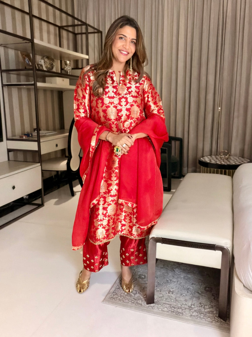 HARJEET IN MEHER KURTA SET