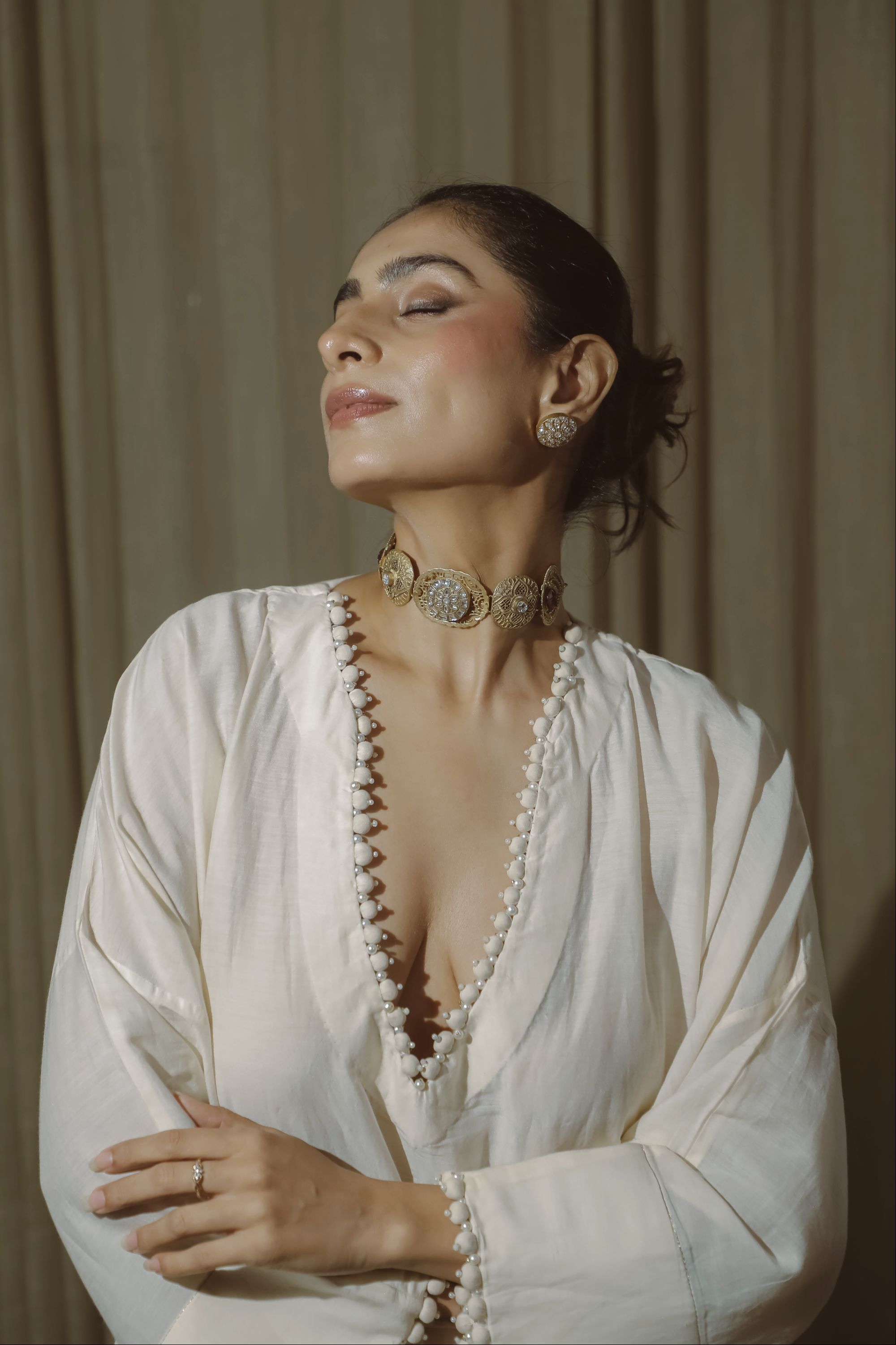 HIMADRI BHATNAGAR IN SITAARA KAFTAN SET