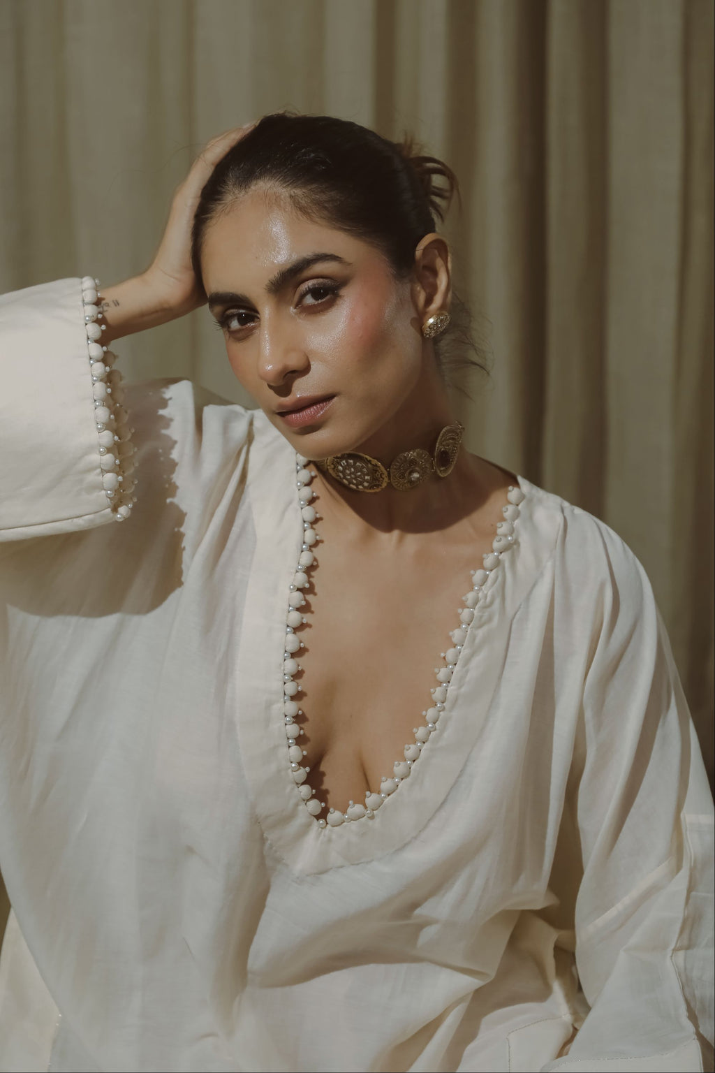 HIMADRI BHATNAGAR IN SITAARA KAFTAN SET